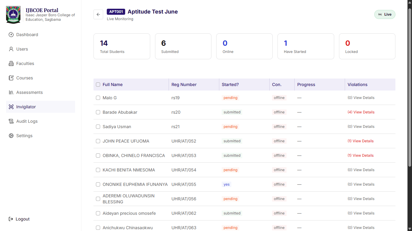 CBT Exam Platform
