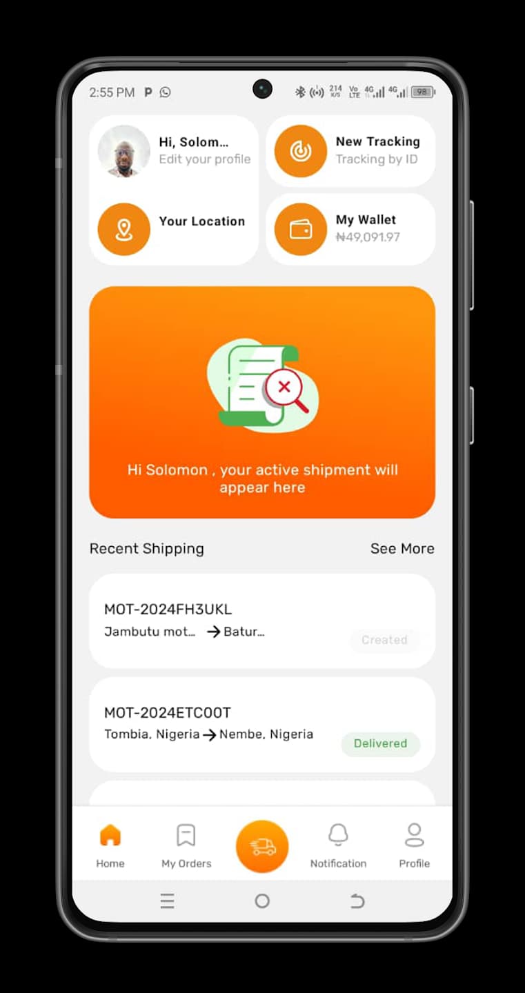 MotoSprint Logistics