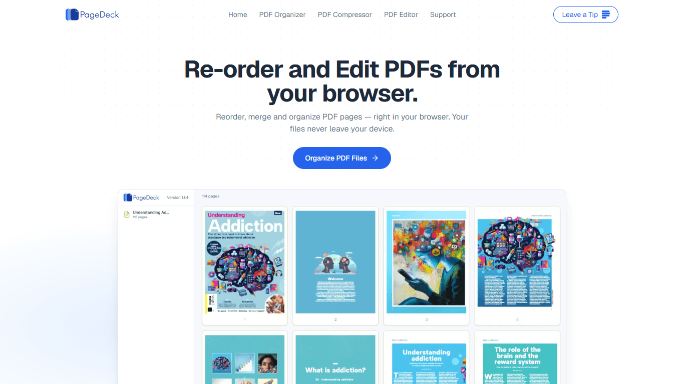 Pagedeck App